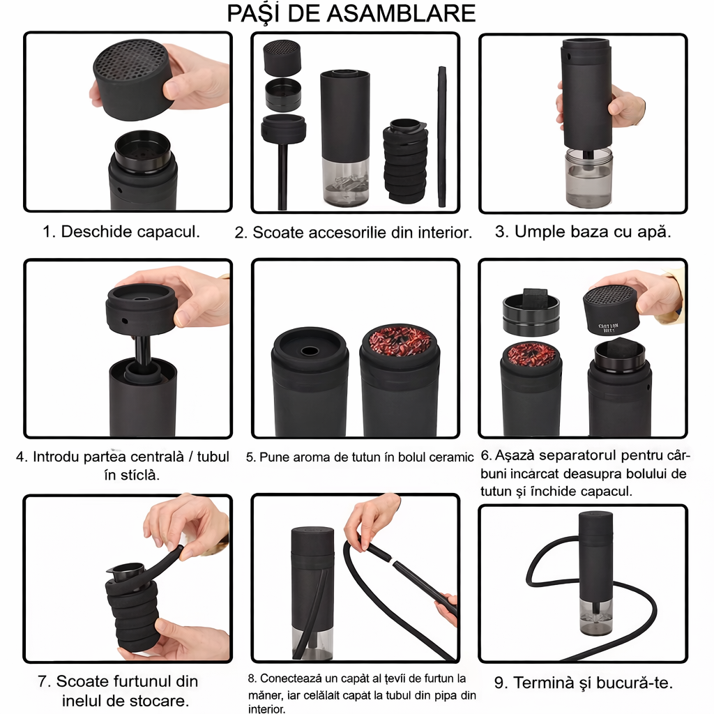 Narghilea pentru mașină